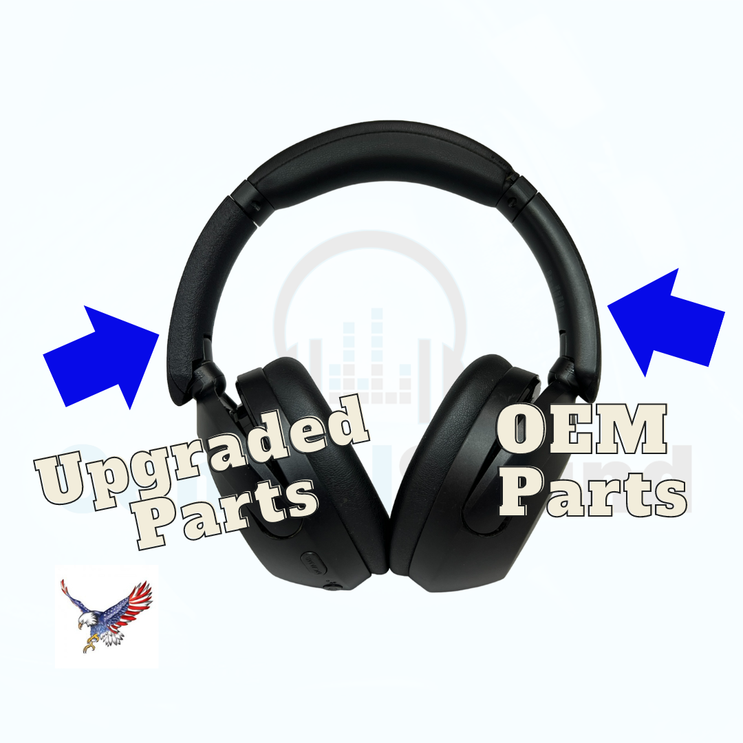 Replacement Side Cover Slider Parts UPGRADE KIT for Sony WH-XB910N WHXB910N YY2951 Headphones CentralSound
