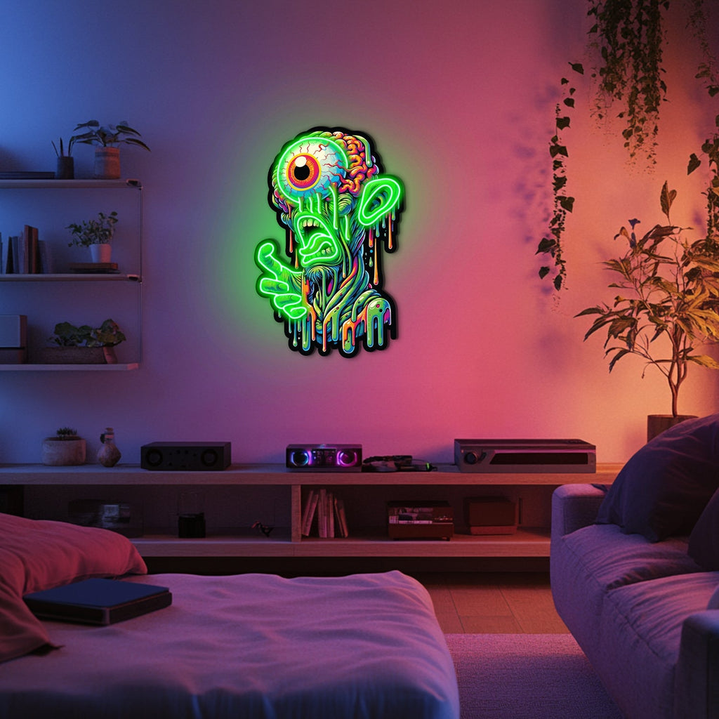 UV Printed Goblin Neon Wall Art- LV0012 Liviqon.co