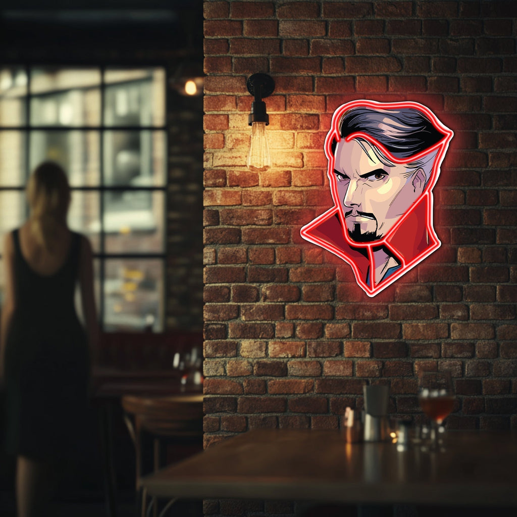 UV Printed DR Strange Neon Wall Art- LV0044 Liviqon.co
