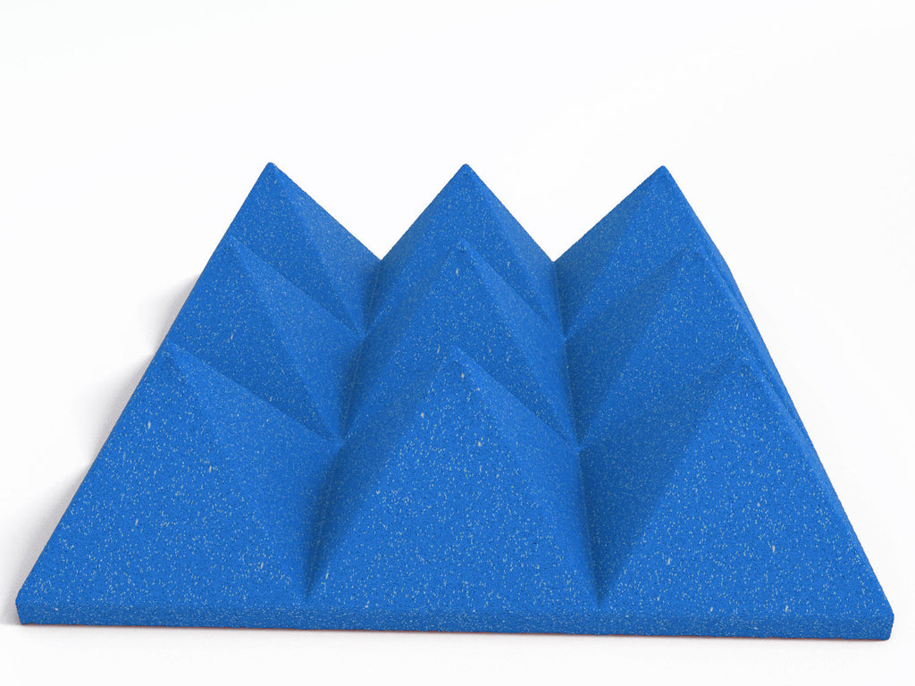 4 Inch Acoustic Foam Pyramid Style Panels - 13 Color Options SoundAssured