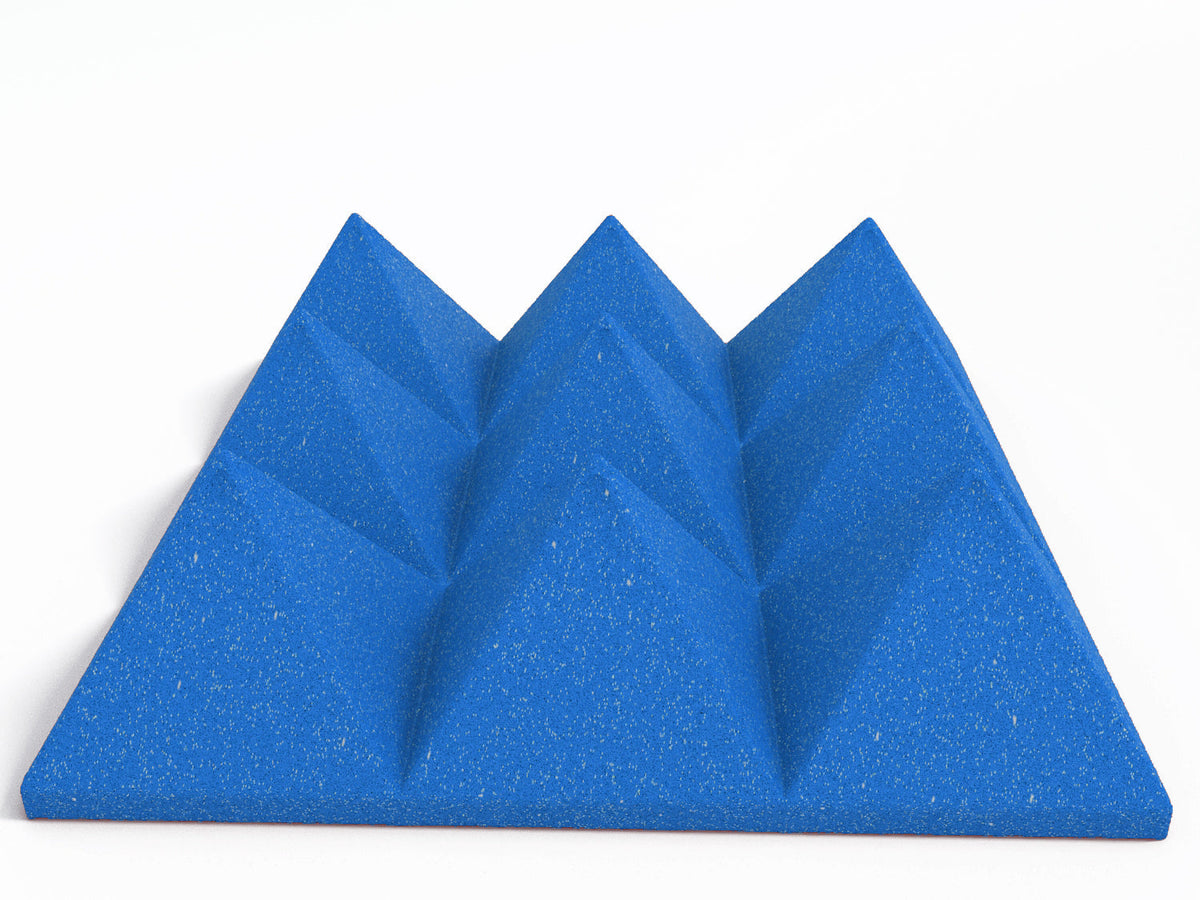 4 Inch Acoustic Foam Pyramid Style Panels - 13 Color Options SoundAssured