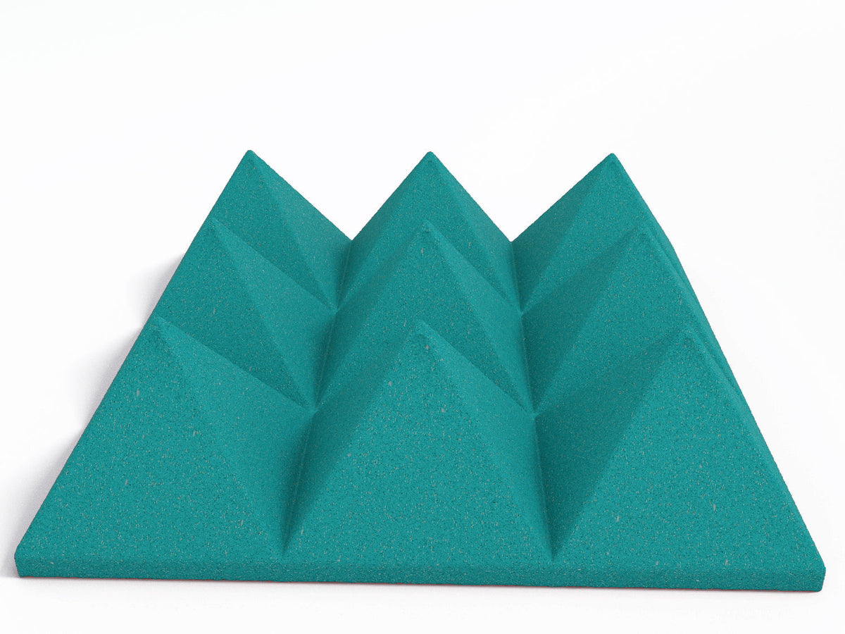 4 Inch Acoustic Foam Pyramid Style Panels - 13 Color Options SoundAssured