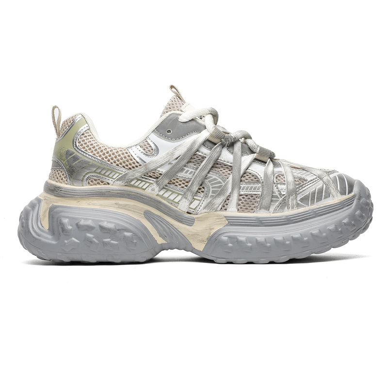 S8888 Champagne Tire Sneakers Niepce