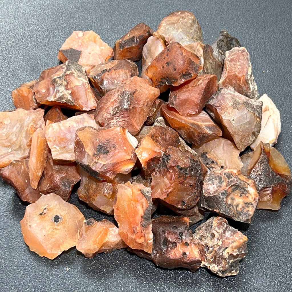 Red Carnelian Agate Crystal Rough Raw Stones (By The Piece Or Pound) Wholesale Amazing Crystals
