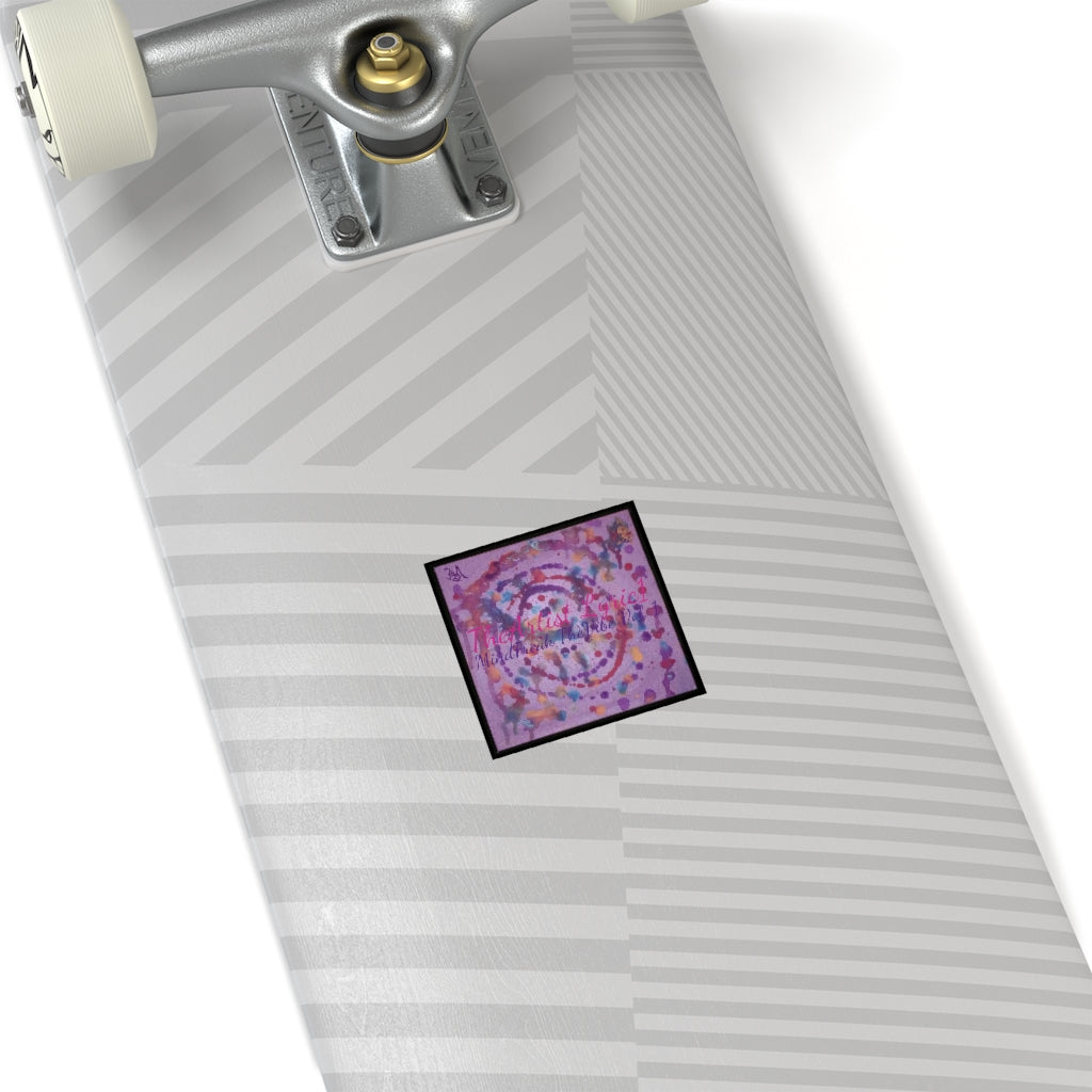 Copy of MindFreak TheVibe Vol. 1 (Album Art) Laminate Stickers, Square