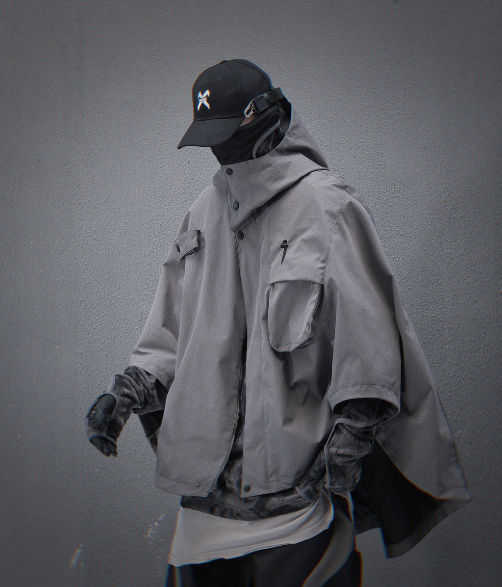 HiJ40 Grey I-Tech Poncho Niepce
