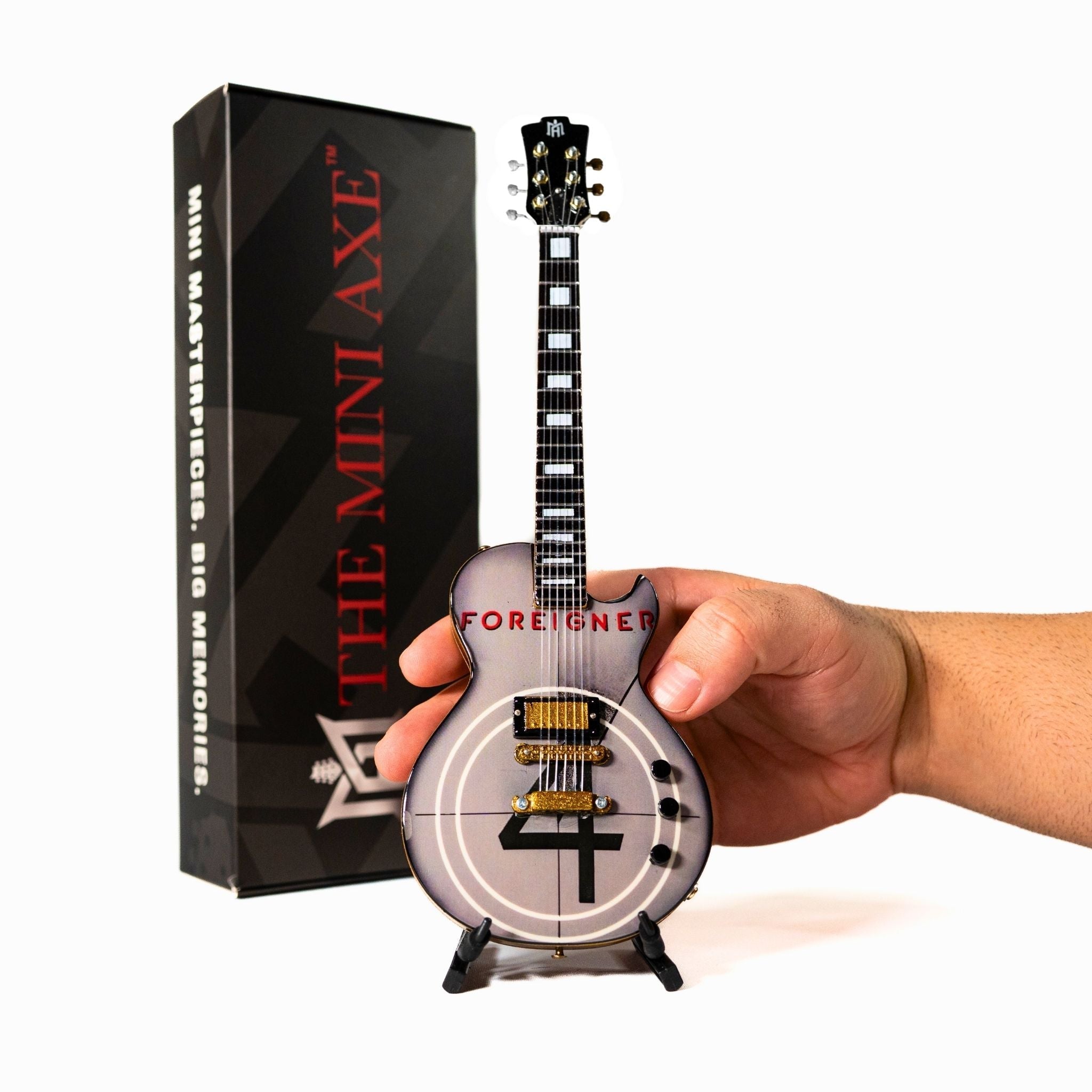 Foreigner "4” Miniature Guitar The Mini Axe