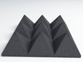 4 Inch Acoustic Foam Pyramid Style Panels - 13 Color Options SoundAssured