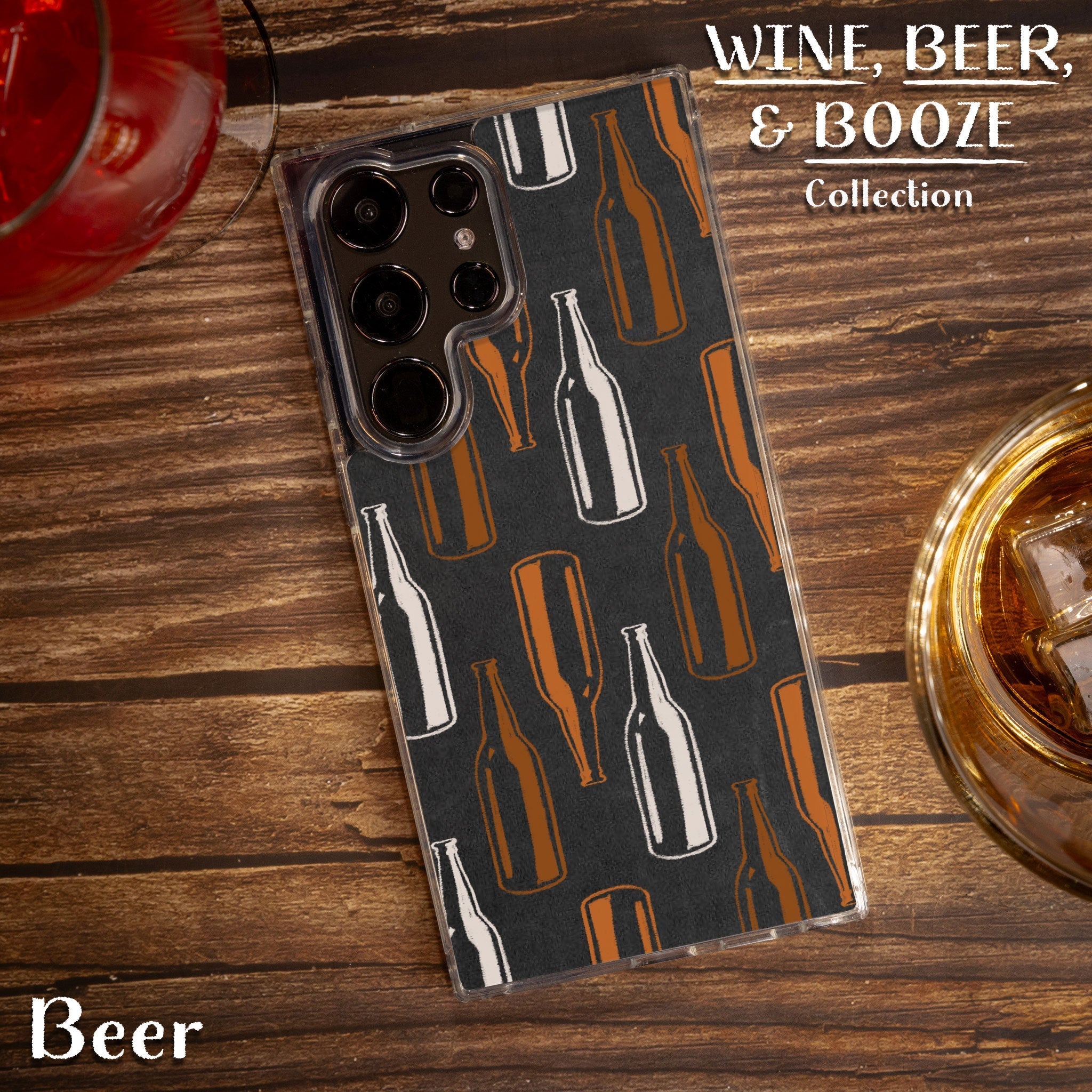 Wine, Beer, & Booze HD Samsung Galaxy S21 Phone Case Affinity Bands