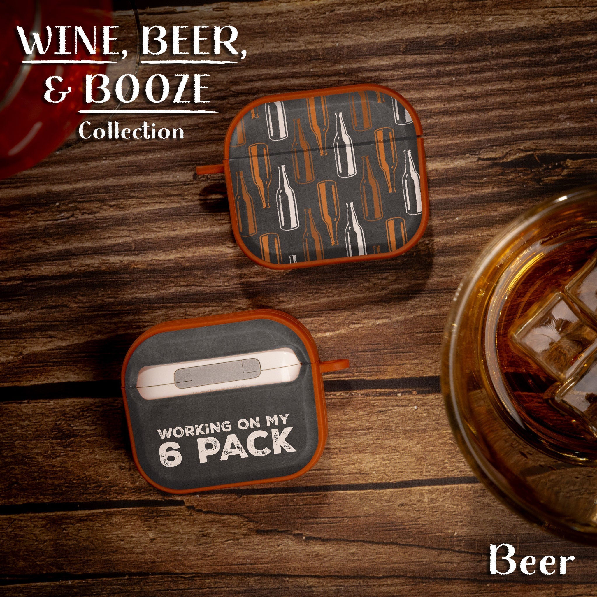 Wine, Beer, & Booze HDX Apple AirPods Gen 3 Case Cover Affinity Bands