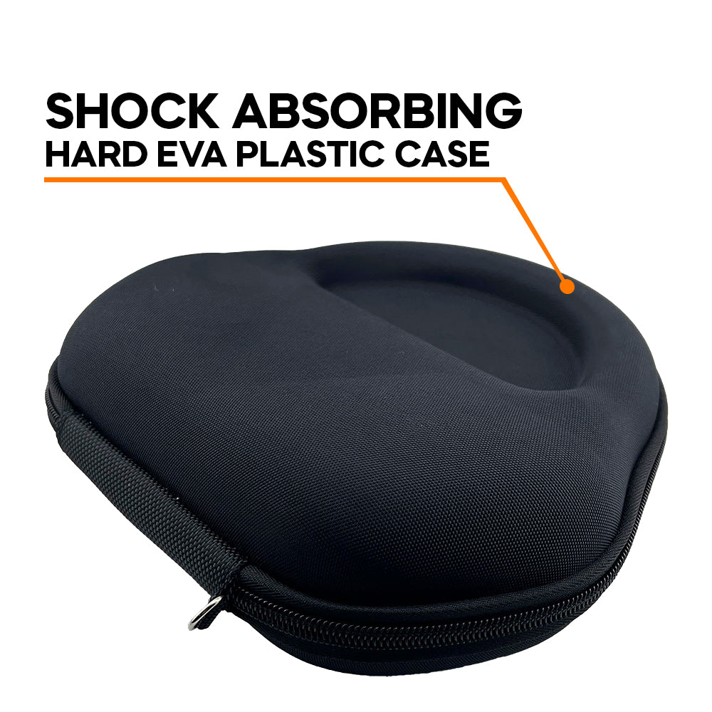 CentralSound Hard Cover Carrying Case for Apple AirPods Max Headphones Black CentralSound