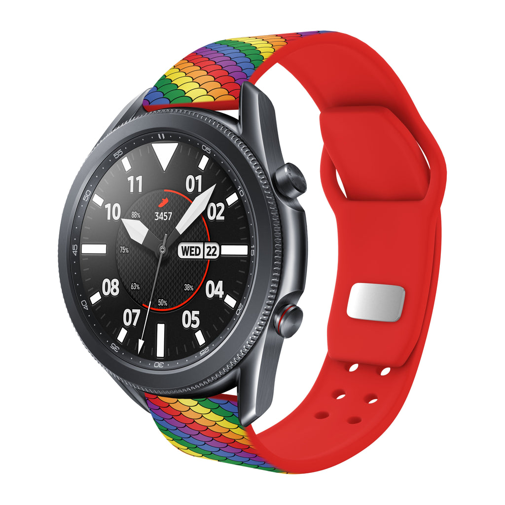 Pride HD  Watchband for Samsung, Garmin, Fossil, and More for Samsung, Garmin, Fossil, and More Affinity Bands
