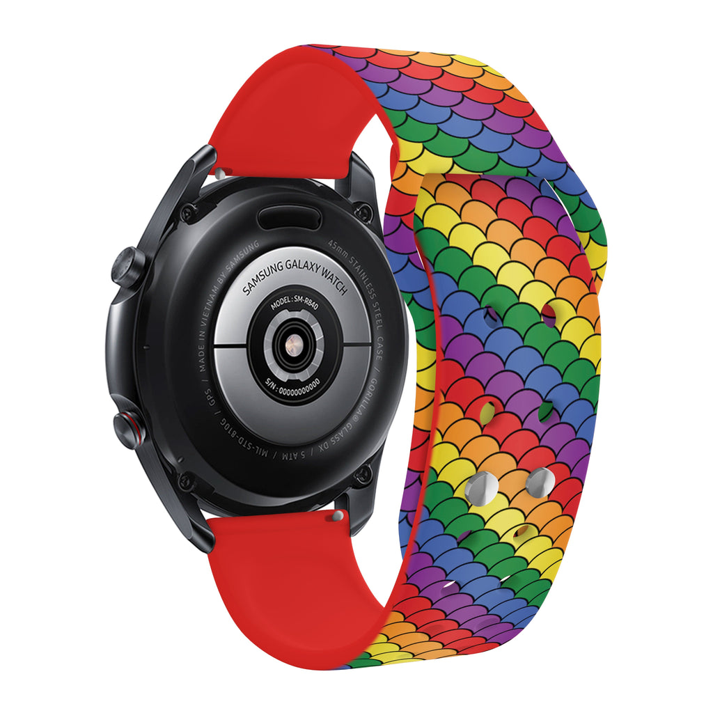 Pride HD  Watchband for Samsung, Garmin, Fossil, and More for Samsung, Garmin, Fossil, and More Affinity Bands