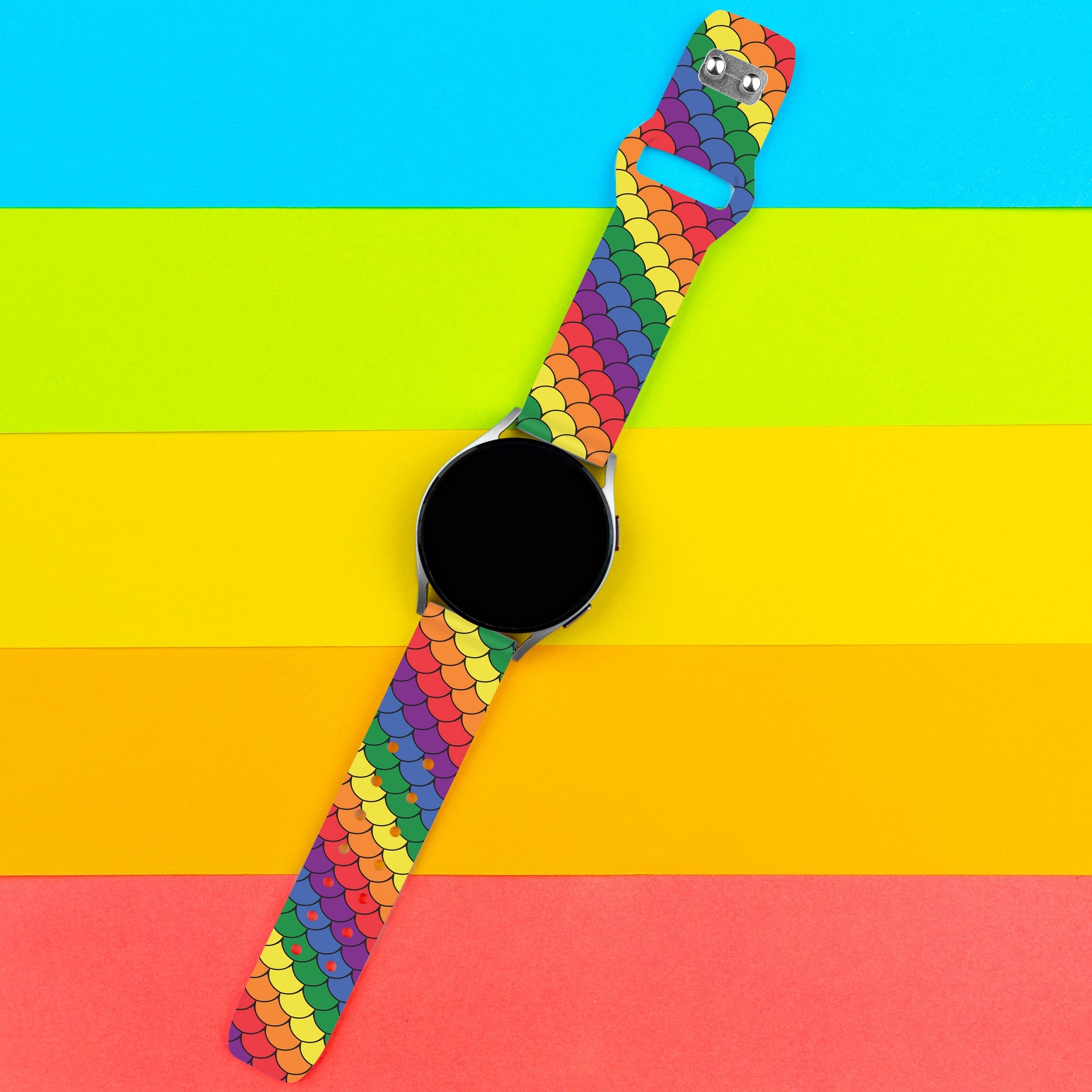 Pride HD  Watchband for Samsung, Garmin, Fossil, and More for Samsung, Garmin, Fossil, and More Affinity Bands
