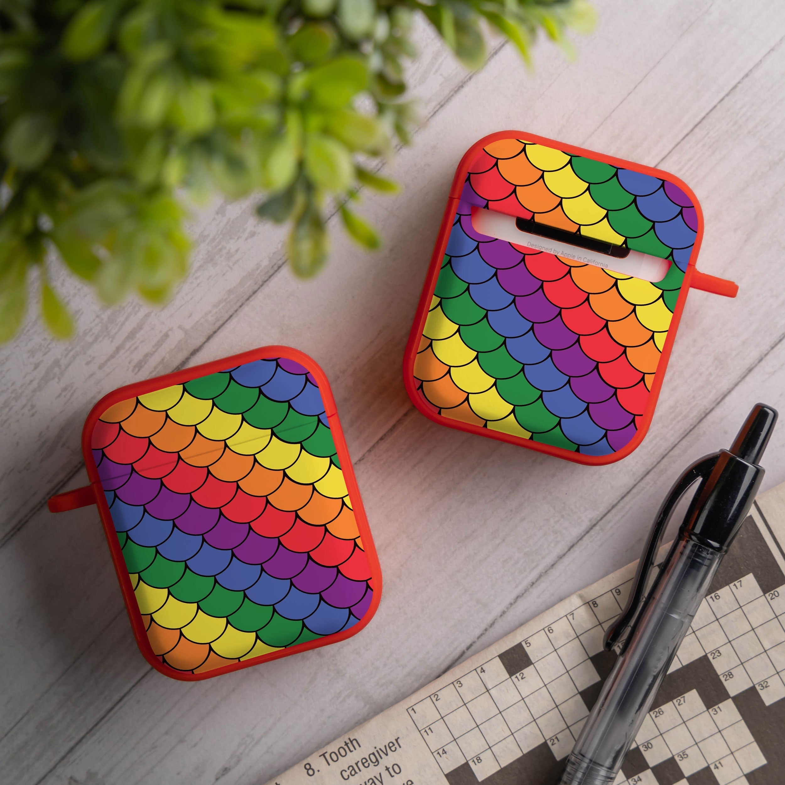 Pride HDX Case Cover Compatible with Apple AirPods Gen 1 & 2 Affinity Bands