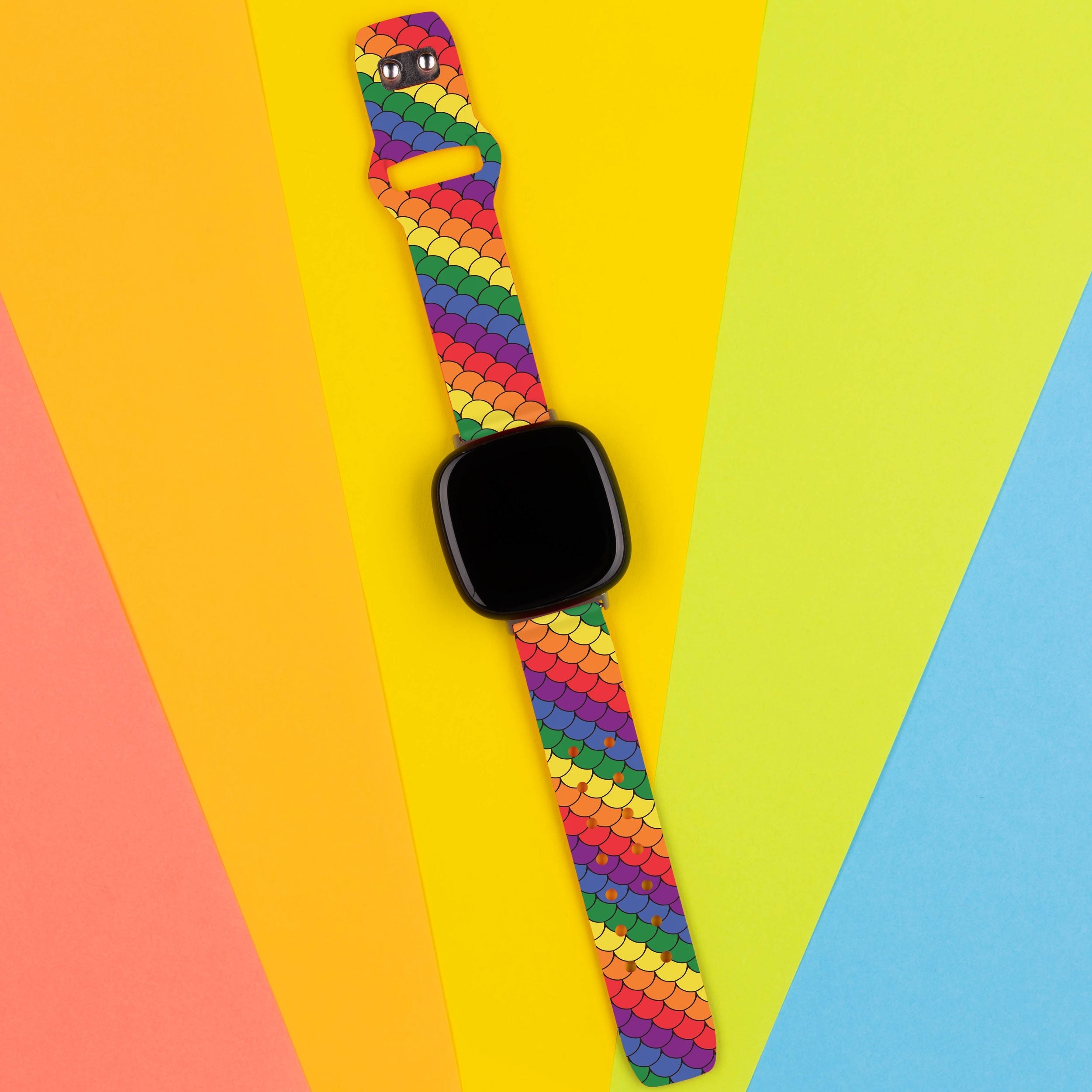 Pride HD Fitbit Versa 3 and Sense Watch Band Affinity Bands