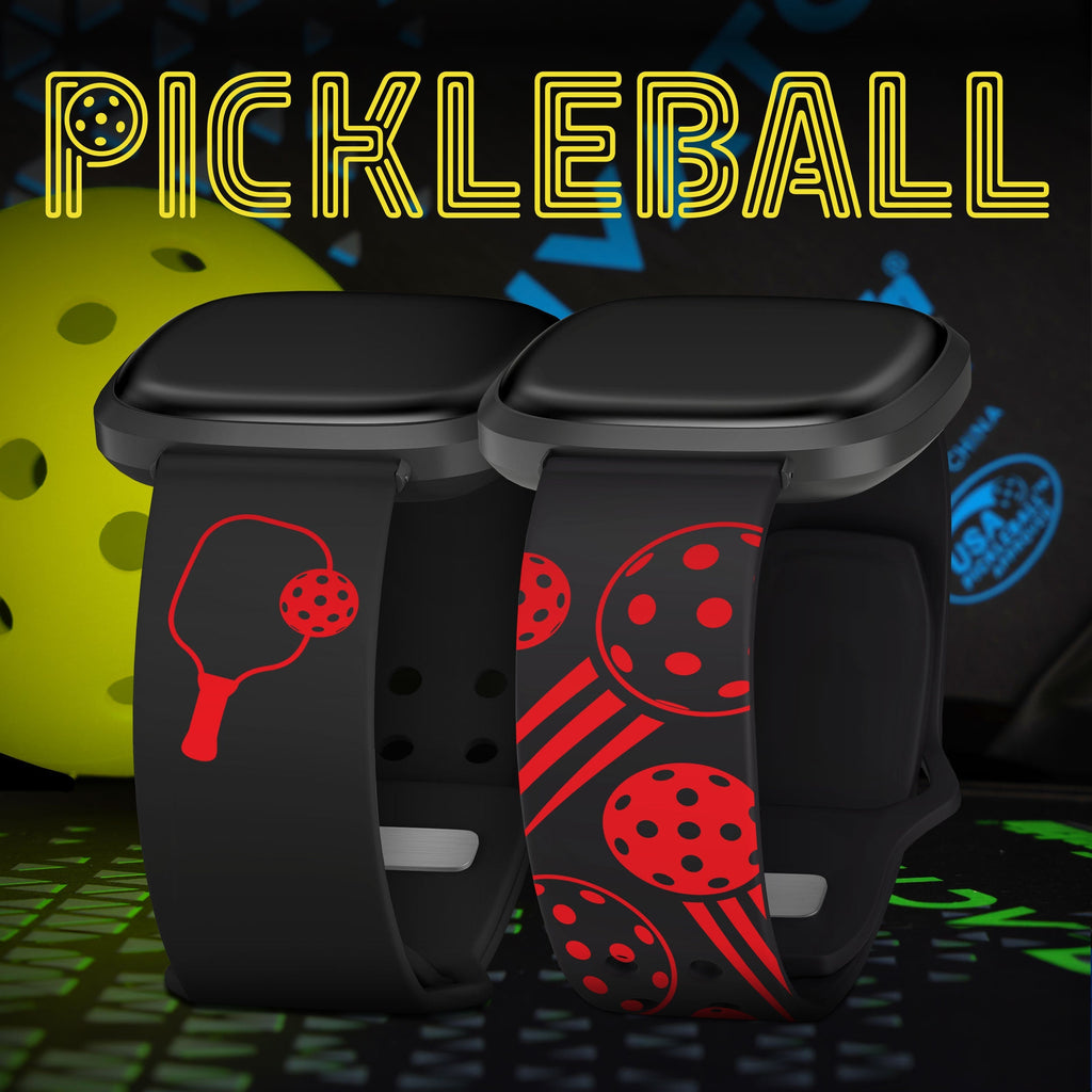 Pickleball HD Fitbit Versa 3 & Sense 1 Watch Band Affinity Bands