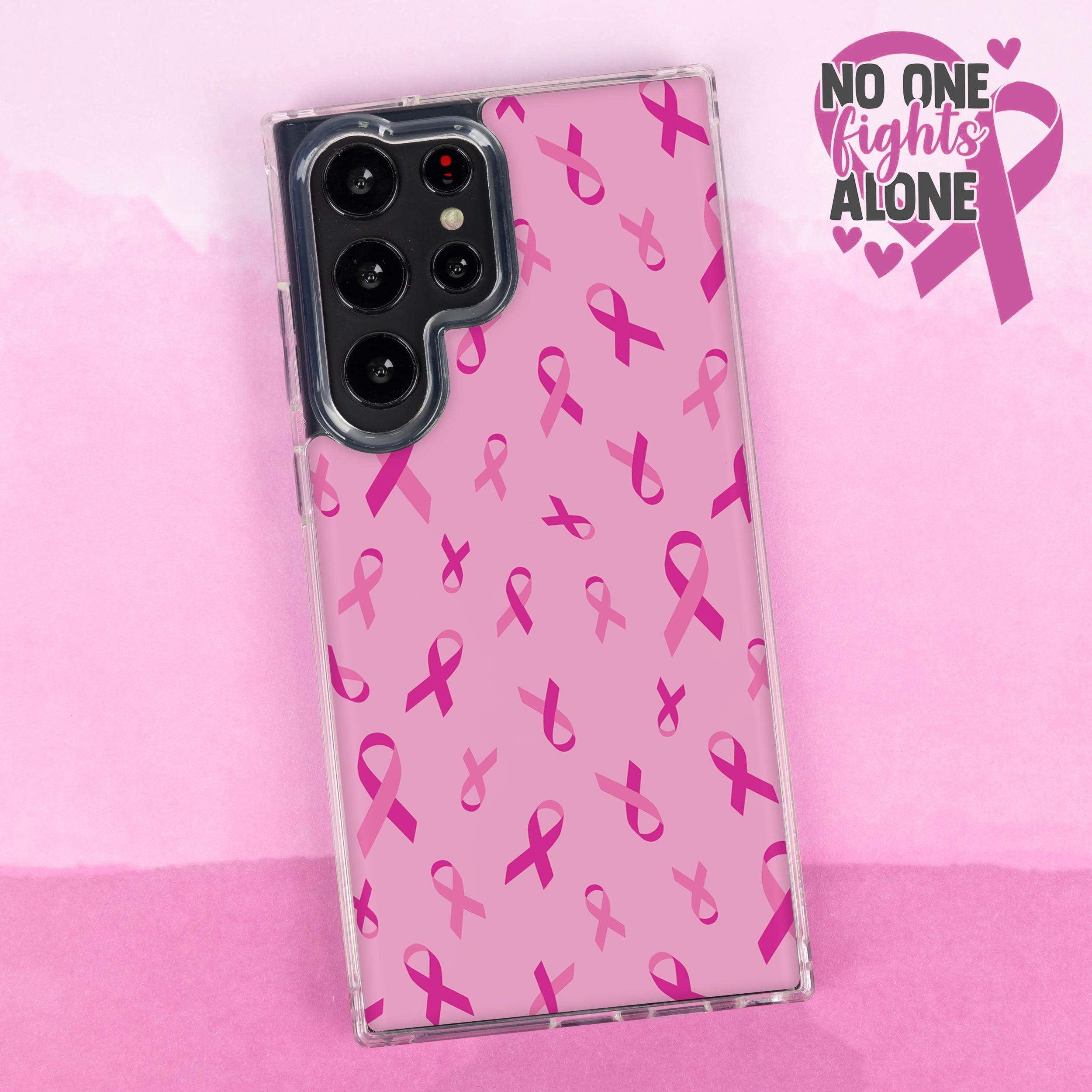 Breast Cancer Awareness HD Samsung Galaxy S23 Series Phone Case Affinity Bands