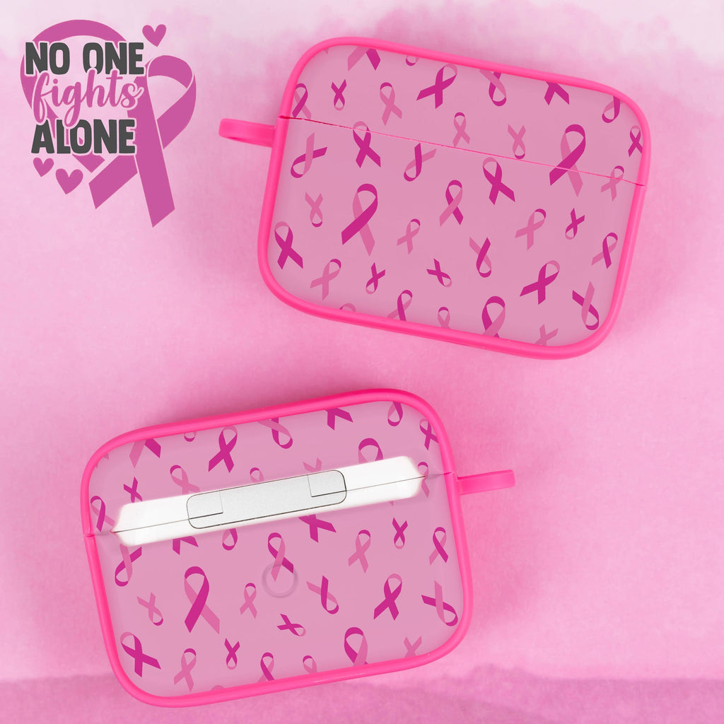Breast Cancer Awareness HDX Apple AirPods Pro 1 & 2 Case Cover Affinity Bands