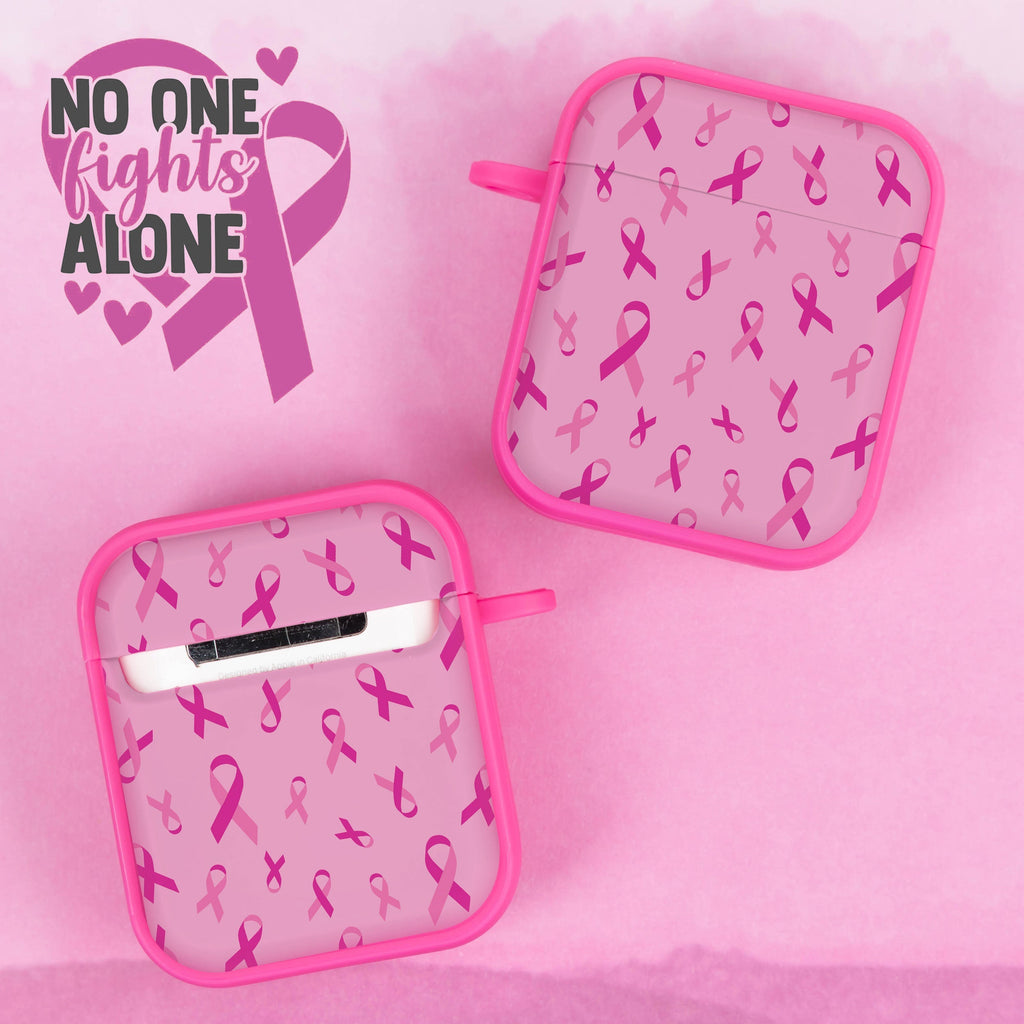 Breast Cancer Awareness HDX Apple AirPods Gen 1 & 2 Case Cover Affinity Bands