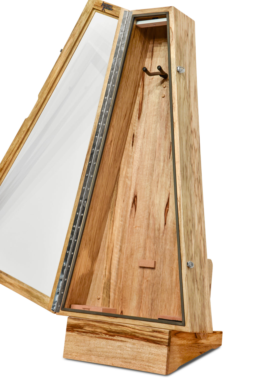 ClimaStand Triangle Humidor with Base - Black Limba Acoustic Remedy Cases