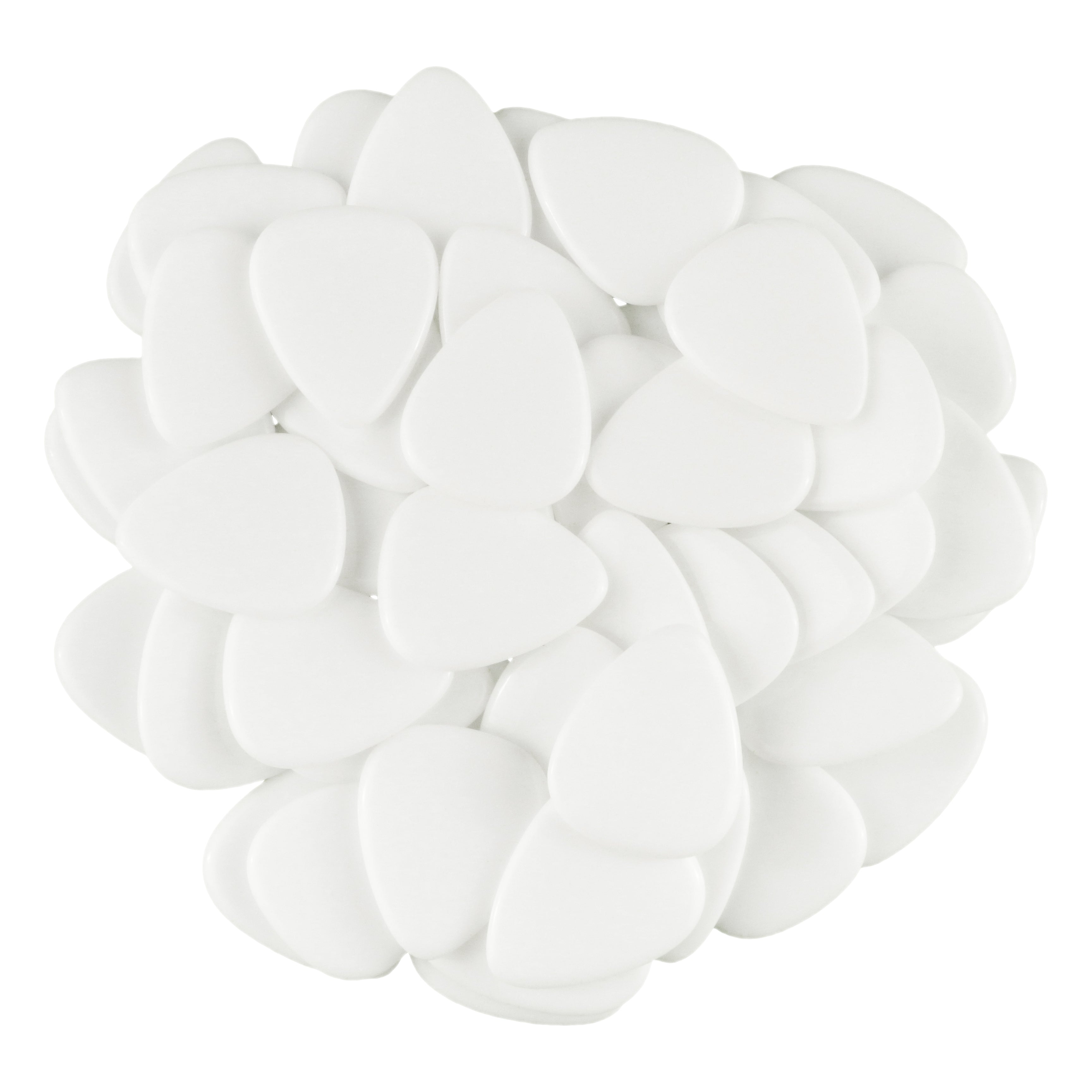 White Agate Stone Guitar Or Bass Pick - 3.0 mm Ultra Heavy Gauge - 351 Shape - Specialty Handmade Gemstone Exotic Plectrum Exotic Plectrums