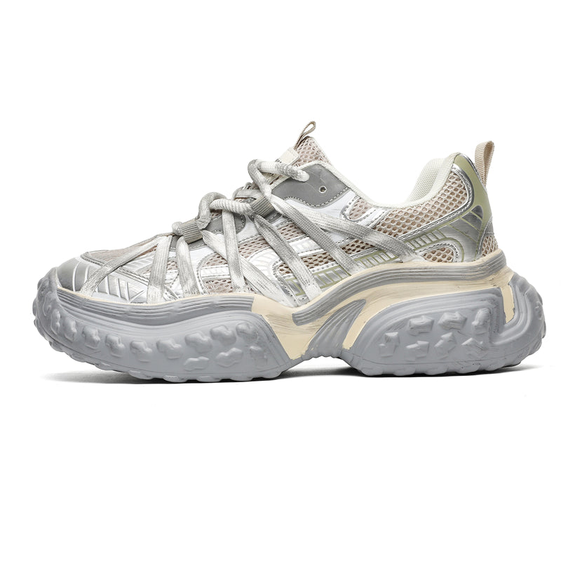 S8888 Champagne Tire Sneakers Niepce