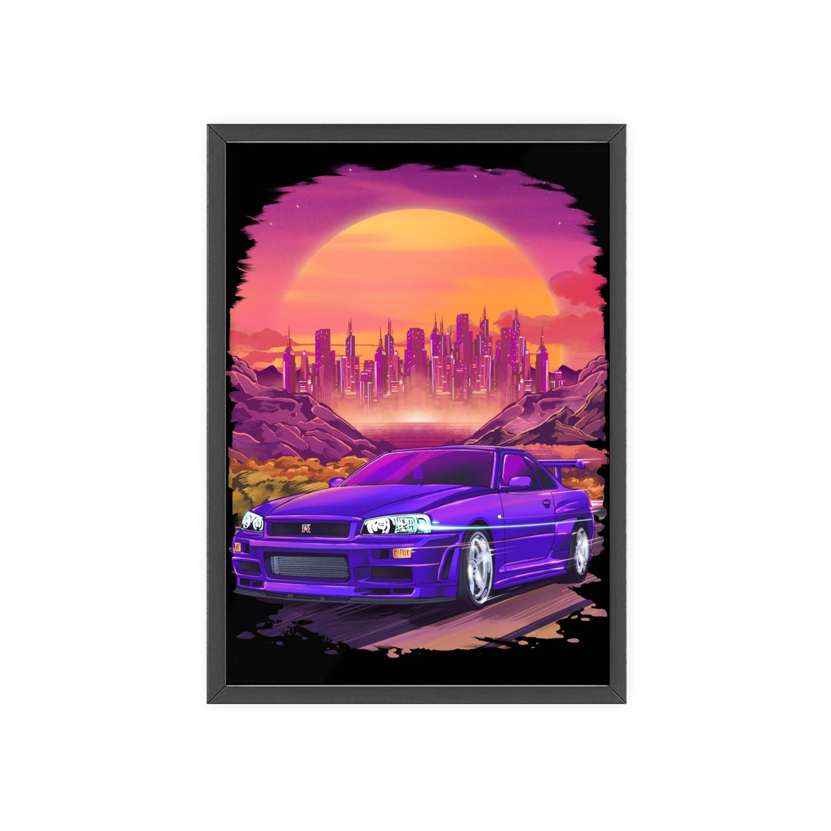 Nissan Skyline GT-R Poster Desksmith