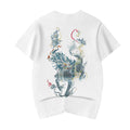 ET517 Blue Kirin Embroidered Tee Niepce