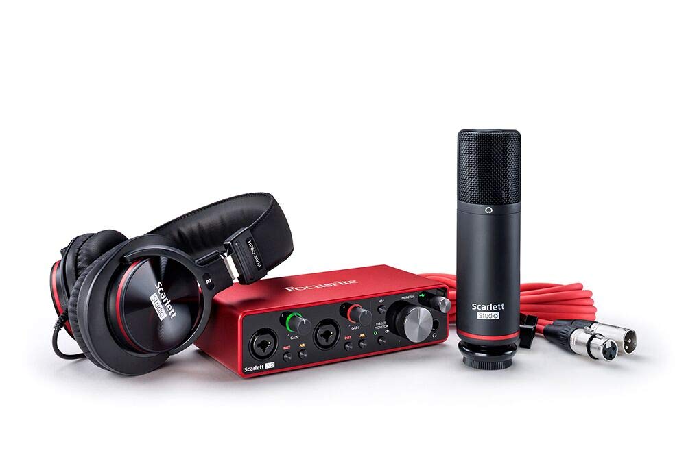 Focusrite Scarlett Solo 3rd Gen USB Audio Interface for Guitarists, Vocalists, Podcasters or Producers to record and playback studio quality sound MindFreakArtistry
