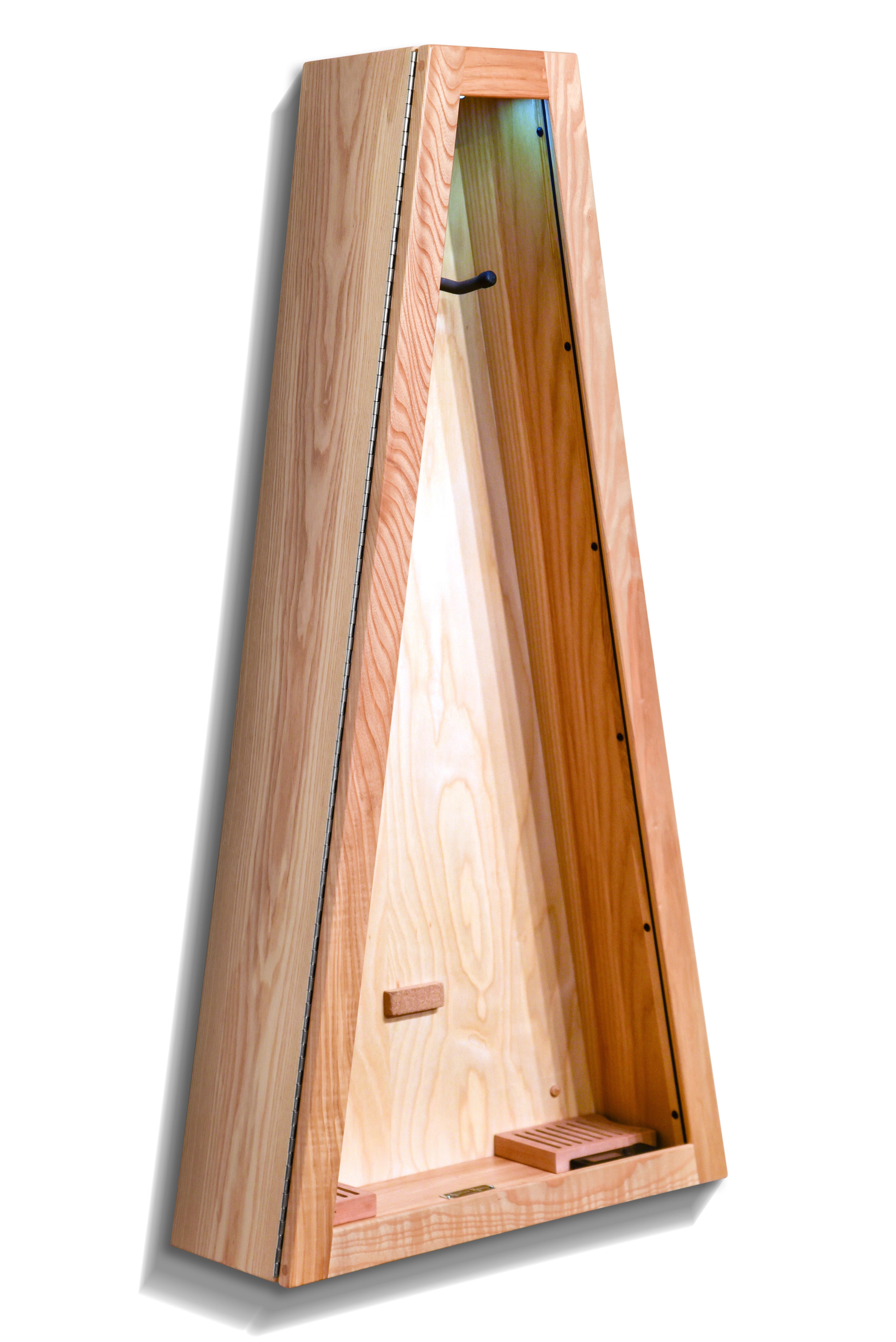 ClimaCase Triangle Humidor - Northern White Ash Acoustic Remedy Cases