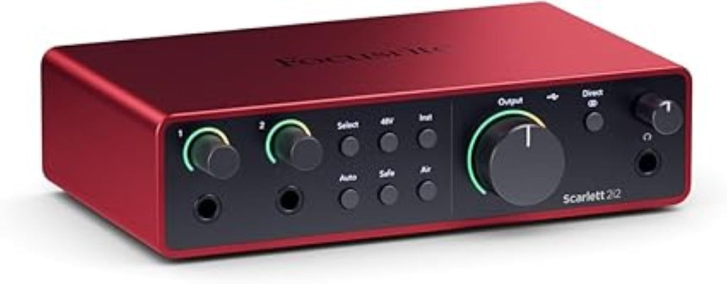 Focusrite Scarlett Solo 3rd Gen USB Audio Interface for Guitarists, Vocalists, Podcasters or Producers to record and playback studio quality sound MindFreakArtistry