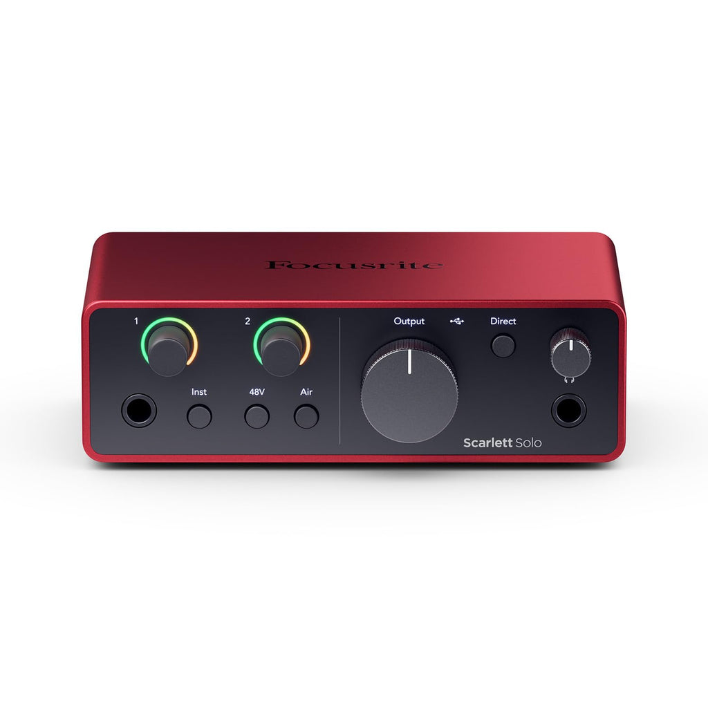 Focusrite Scarlett Solo 3rd Gen USB Audio Interface for Guitarists, Vocalists, Podcasters or Producers to record and playback studio quality sound MindFreakArtistry