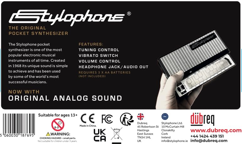 Stylophone The Original Pocket Electronic Synthesizer | Synth Musical Instrument | Synthesizer Keyboard | Stylophone Instrument Synth MindFreakArtistry