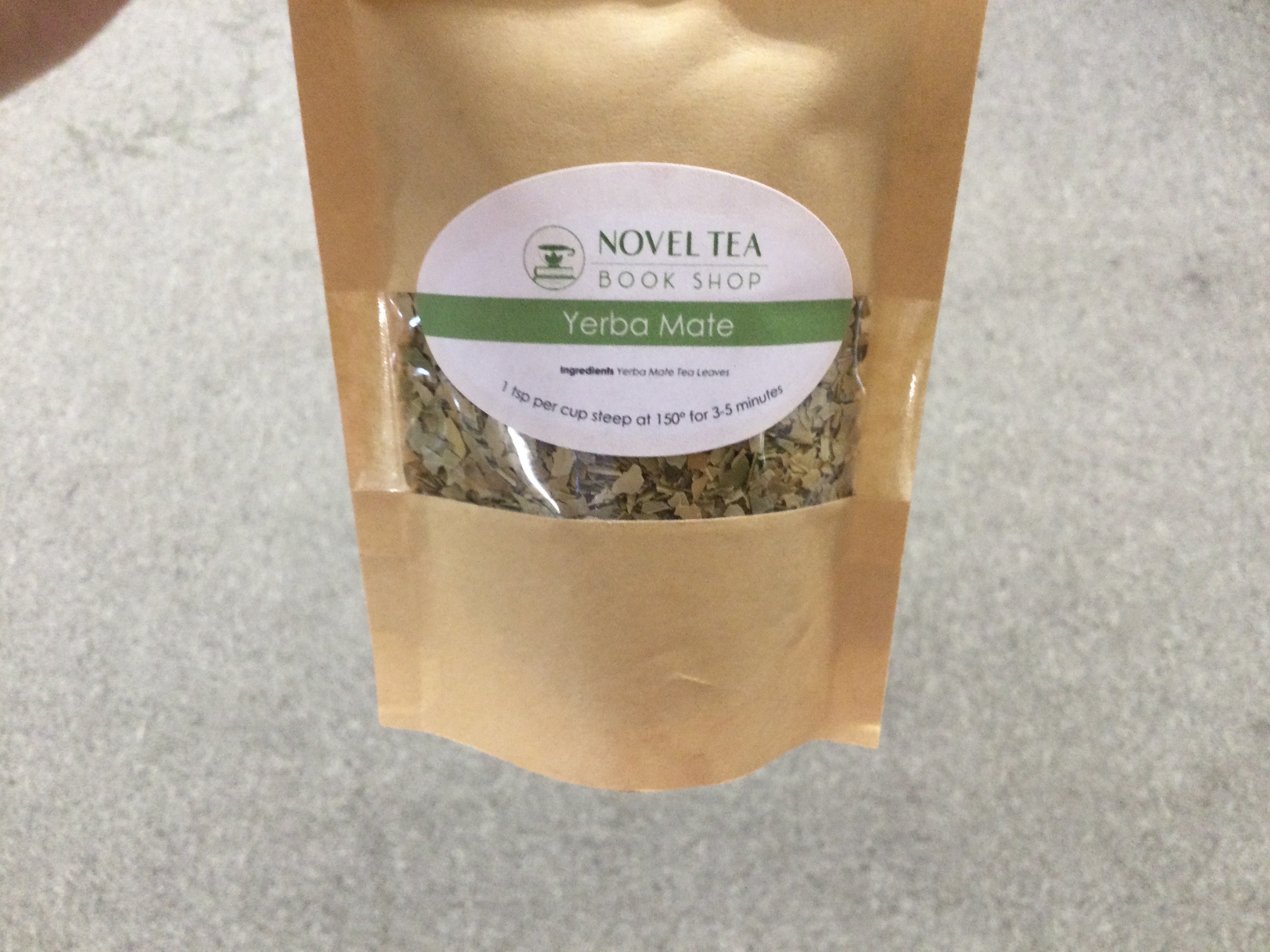 Yerba Mate Loose Leaf Tea Novel Tea Book Shop