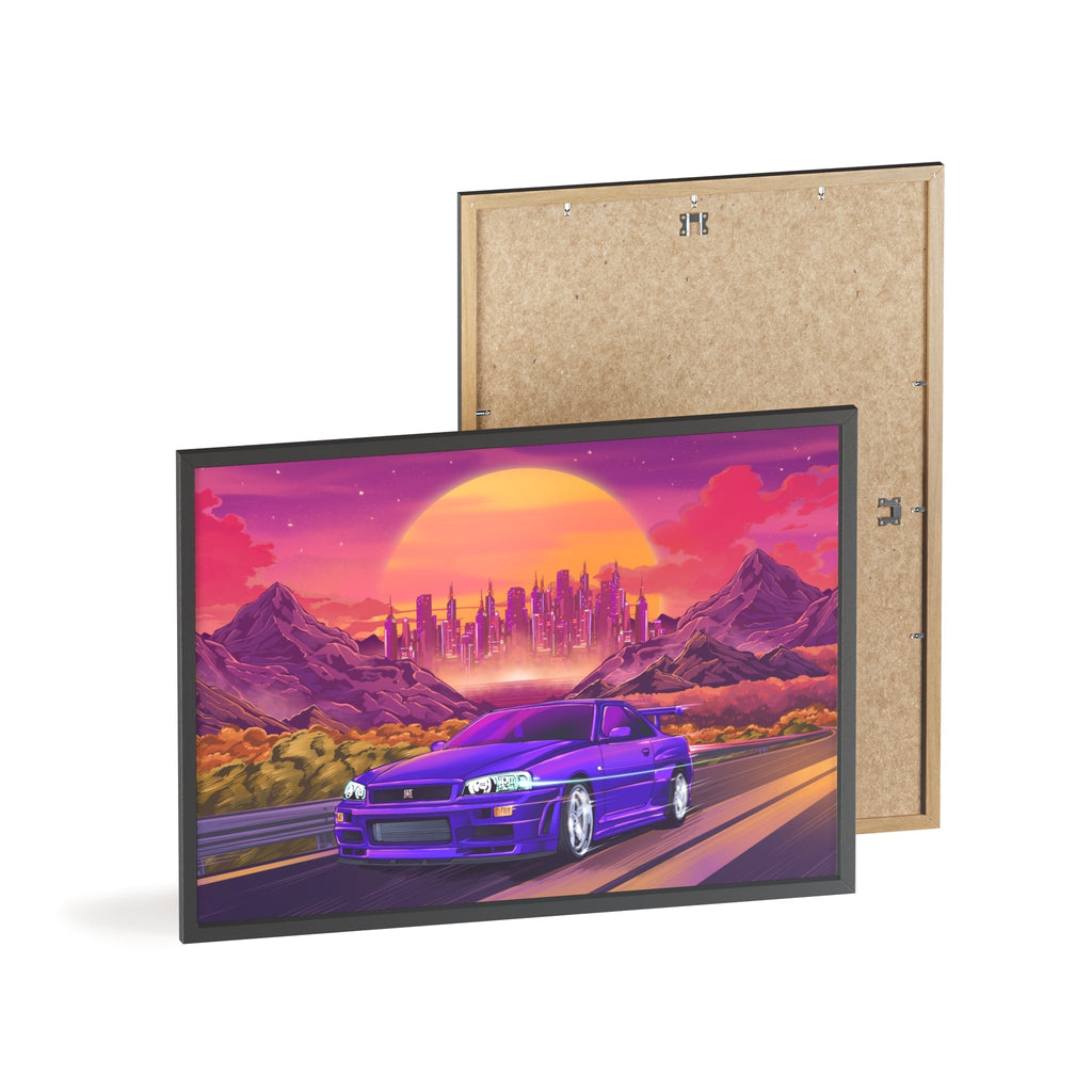 Nissan Skyline GT-R Poster Desksmith