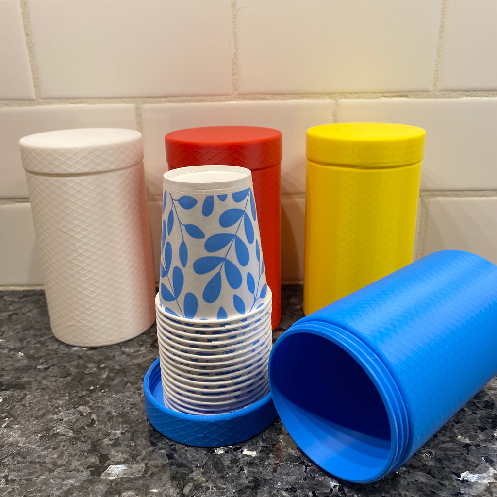 Reusable 3oz. Dixie Cup Protective Travel Sleeve Y-Axis Printing LLC