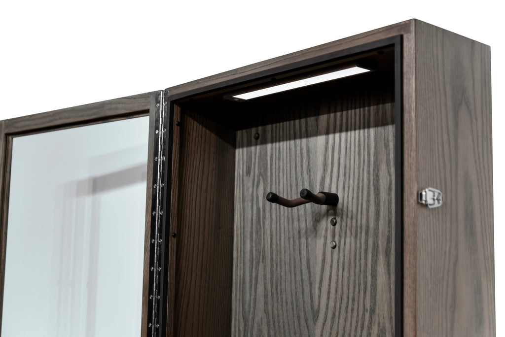ClimaCase Rectangle Humidor - Northern White Ash with Antique Slate Stain Acoustic Remedy Cases