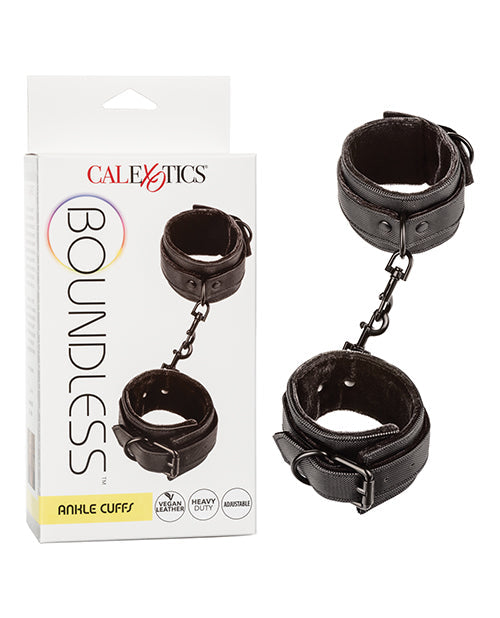 Boundless Ankle Cuffs - Black Adult Toy Box