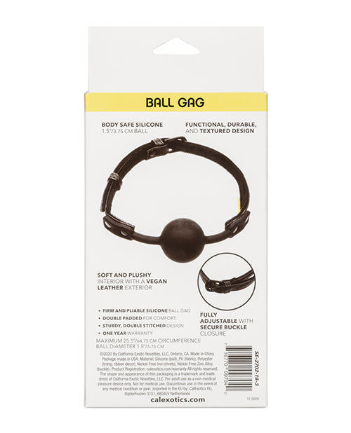 Boundless Ball Gag - Black Adult Toy Box