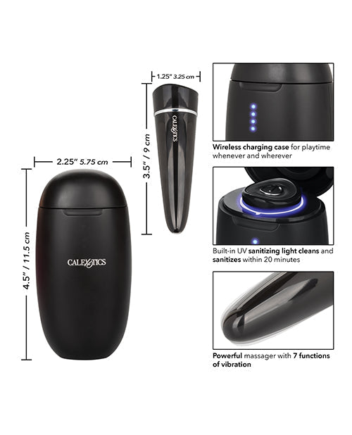My Pod Vibrating Massager - Black Adult Toy Box