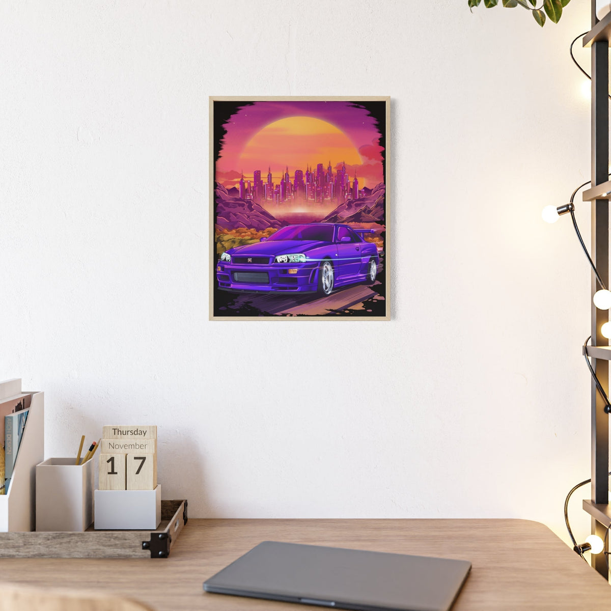 Nissan Skyline GT-R Poster Desksmith