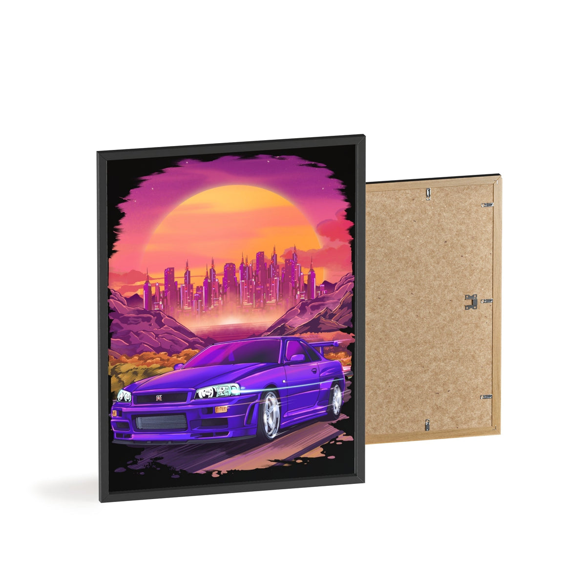 Nissan Skyline GT-R Poster Desksmith