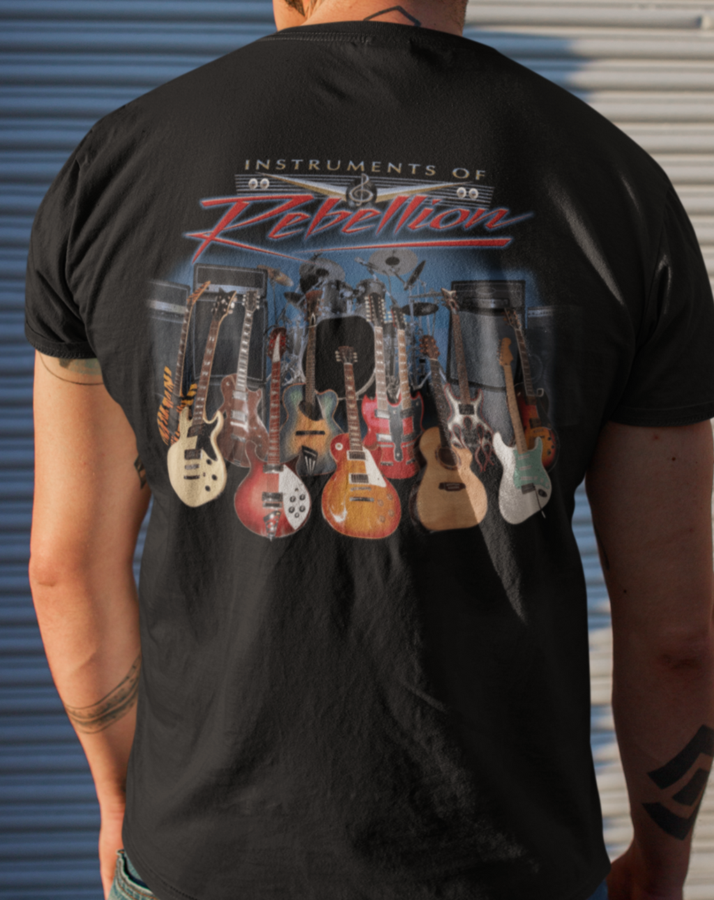Instruments Of Rebellion, Music T-Shirt Taboo
