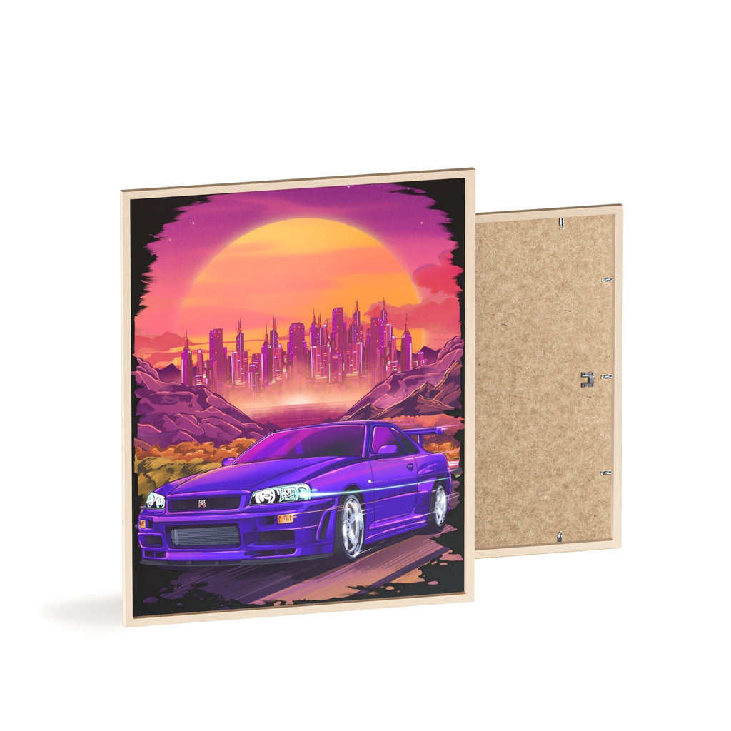 Nissan Skyline GT-R Poster Desksmith