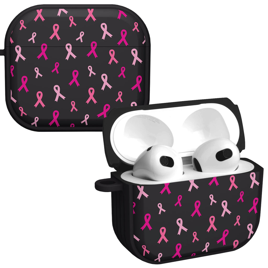 Breast Cancer Awareness HDX Apple AirPods Gen 3 Case Cover Affinity Bands