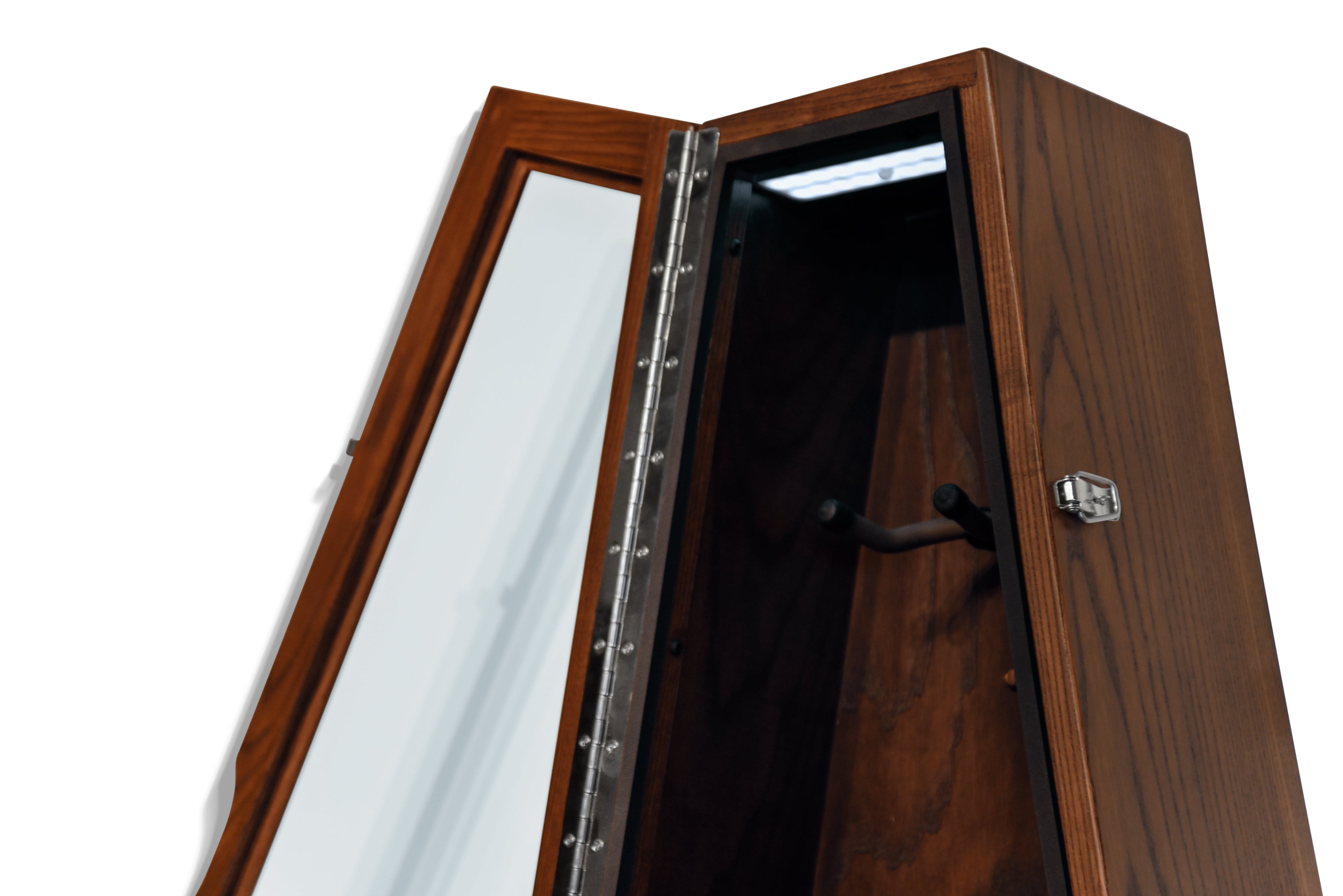 ClimaCase Triangle Humidor - Northern White Ash with Coffee Stain Acoustic Remedy Cases