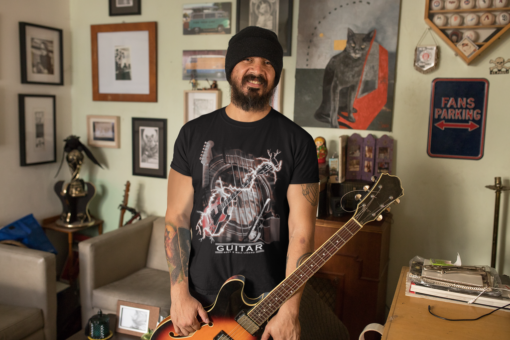 Guitar Lightning T-Shirt Taboo