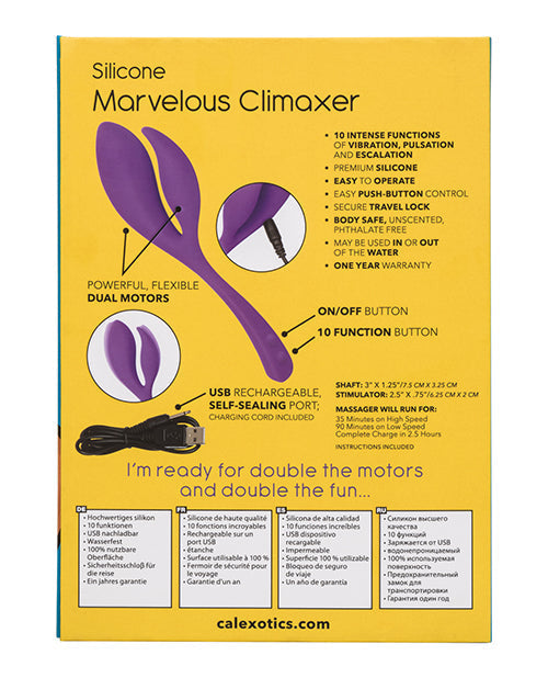 Mini Marvels Marvelous Climaxer - Purple Adult Toy Box