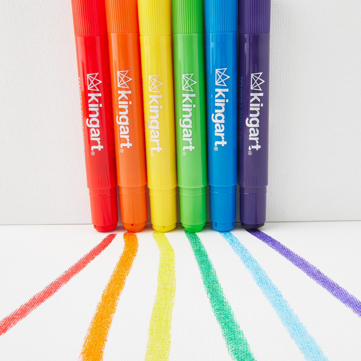 Tempera Paint Thin Sticks, 24 Colors KINGART